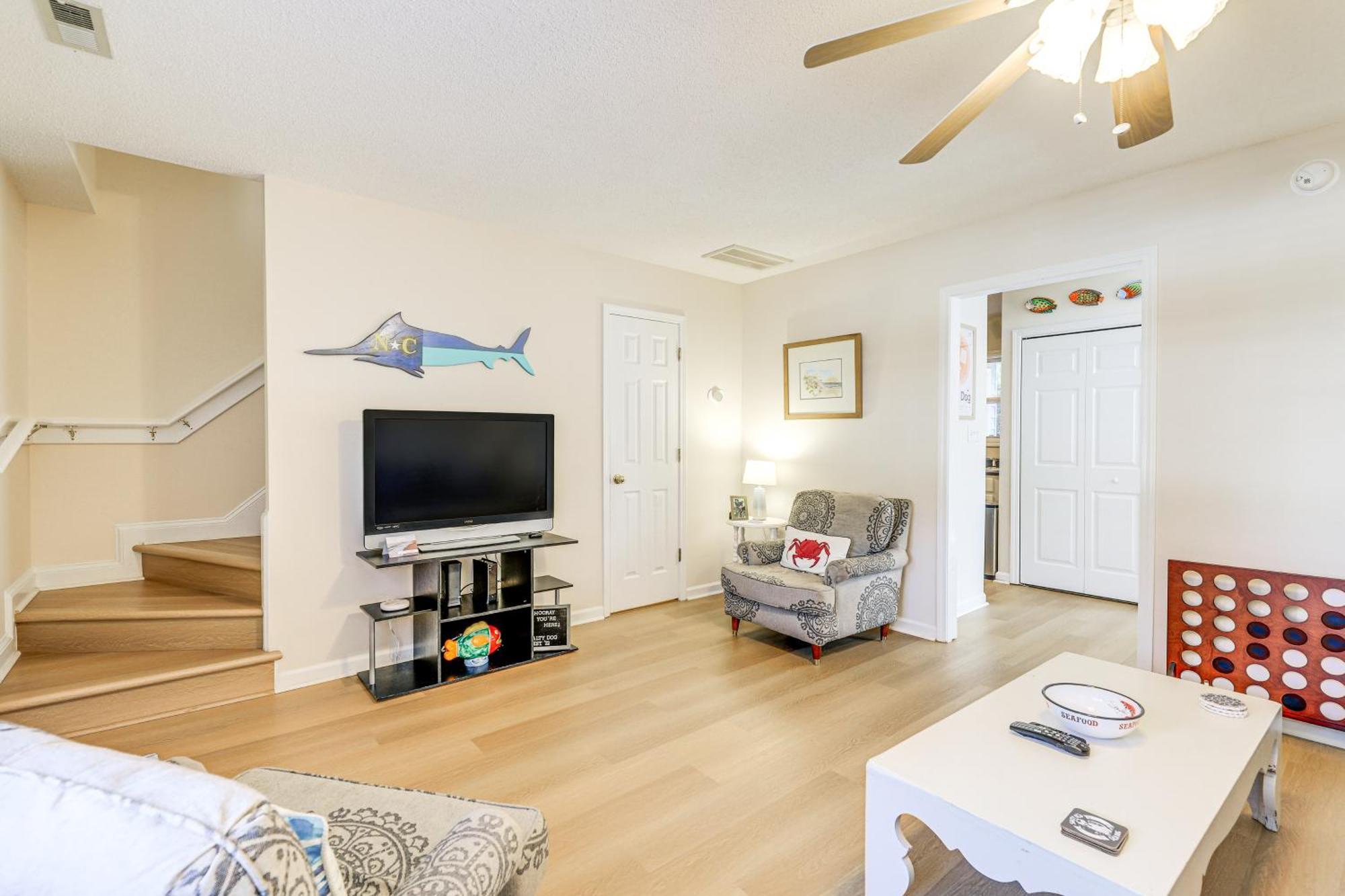 Well-Equipped Emerald Isle Townhome Pets Welcome! Exterior foto
